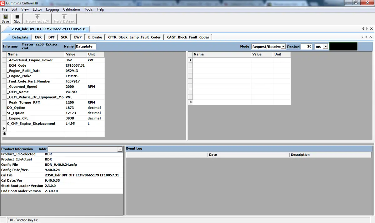 Cm2250 12L Dpf, Egr, Scr Delete Flash File Include Ecfg File - Complete Solution 1