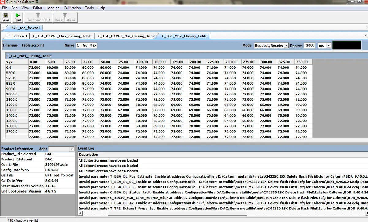 Bac Isx 871 Egr Delete Include Support Videos- Caltterm Flash File 1