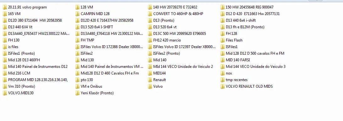 Big Collection Of Volvo Flash File - 5.70Gb Volvo Flash File !! 1
