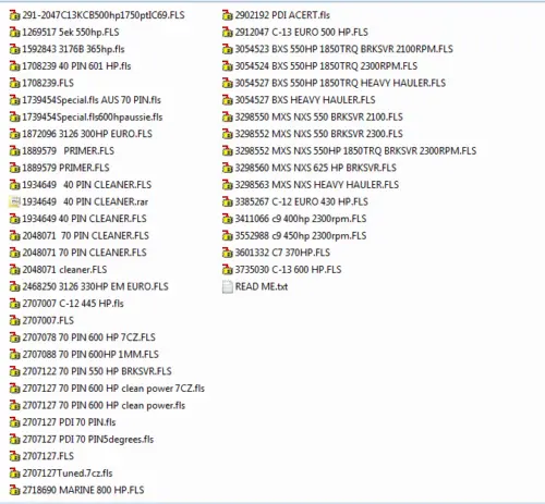 Caat Good Hp Flash Files - Caterpilllar Flash File 1