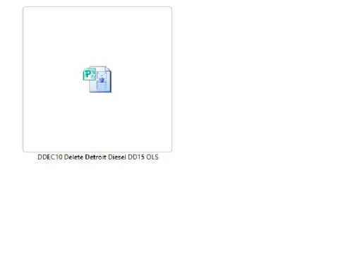 Ddec10 Delete Detroit Diesel Dd15 Flash File Ols For K-Tag 1