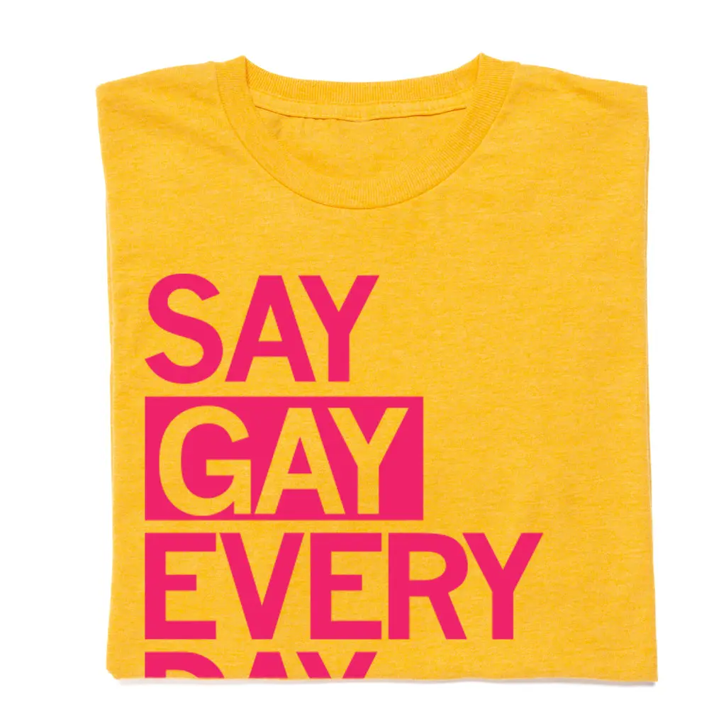 Say Gay Every Day Gold 1
