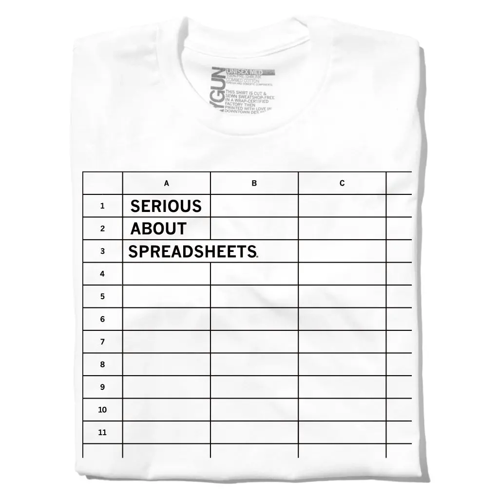Serious About Spreadsheets 1