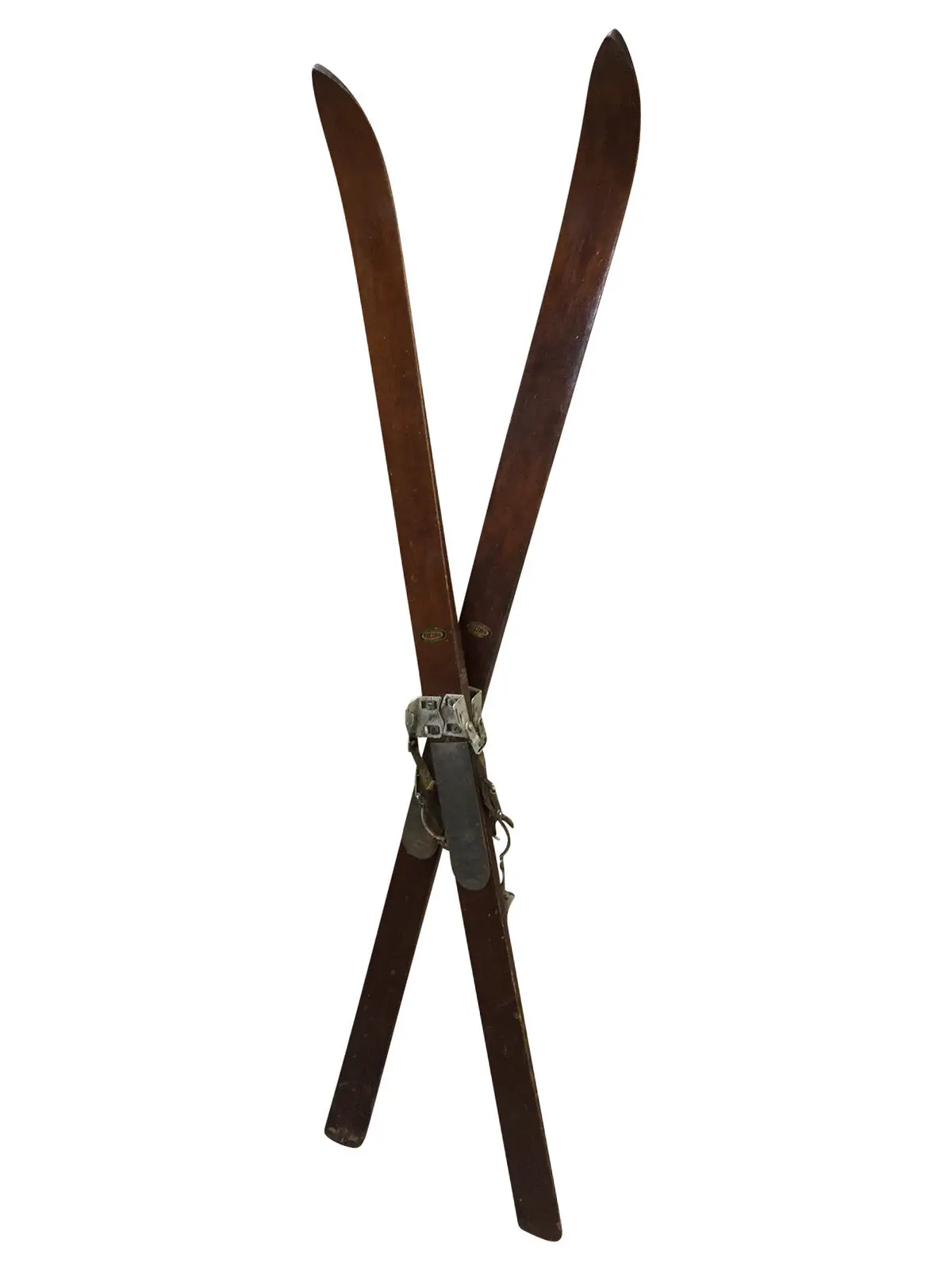 Antique C.A Lund Skis - Record 1