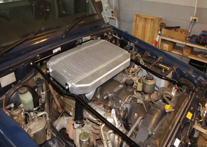 High Performance Diesel Toyota Landcruiser 70 Series 1Hd-Fte Series 2 Intercooler (Top Mount) 2