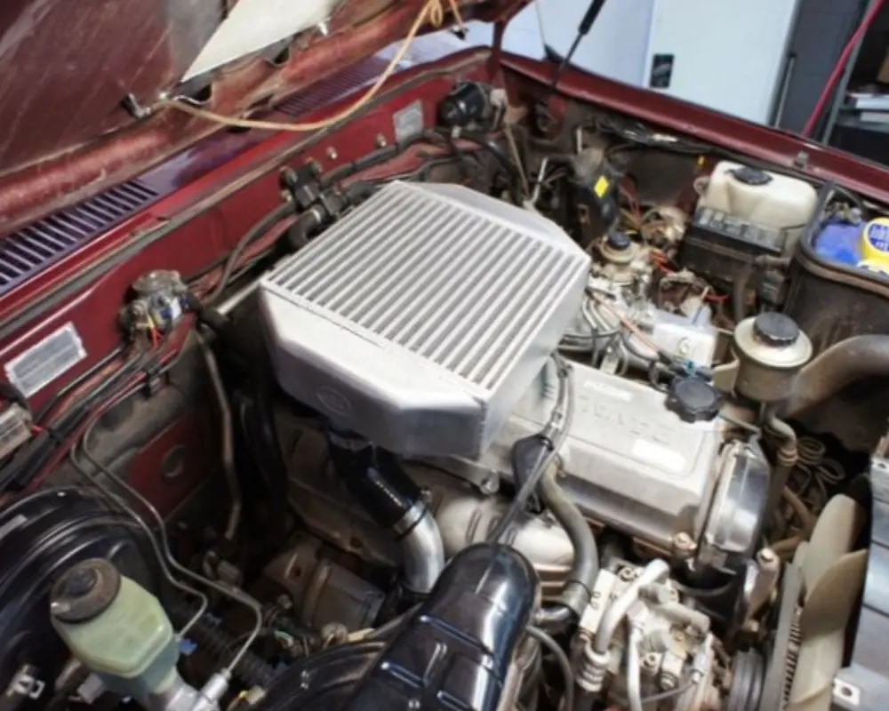 High Performance Diesel Toyota Landcruiser 80 Series 1Hd-Ft Intercooler (Top Mount) 2