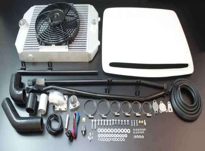 High Performance Diesel Nissan Patrol Gu Td42 03-07 Pro Intercooler Kit (Top Mount) 1