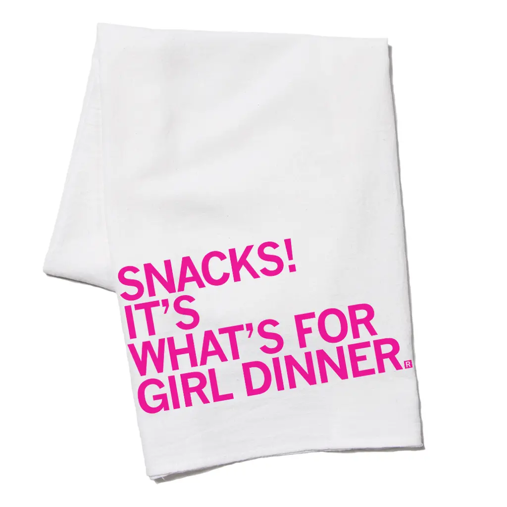 Girl Dinner Kitchen Towel 2