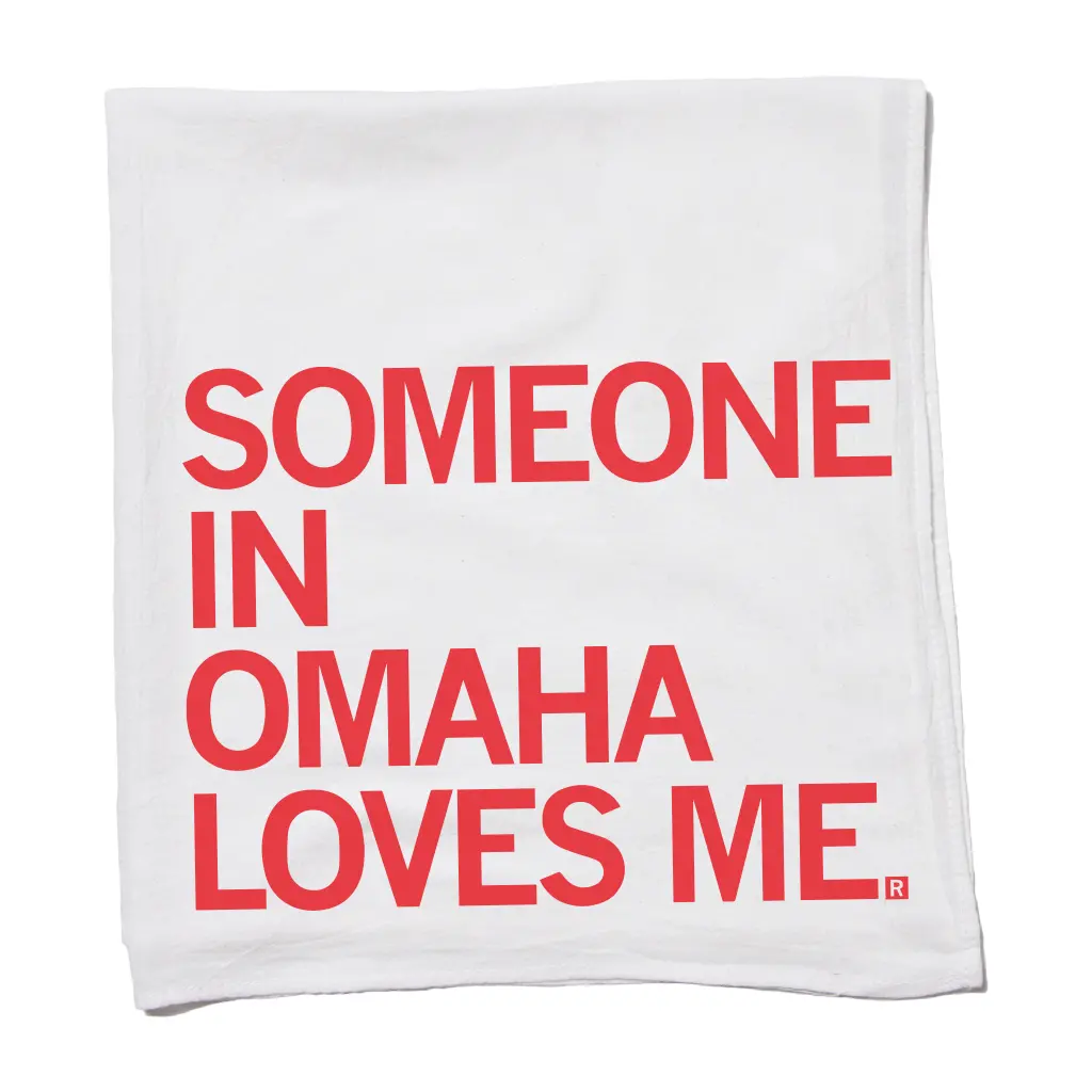 Someone Loves Me Omaha Kitchen Towel 1