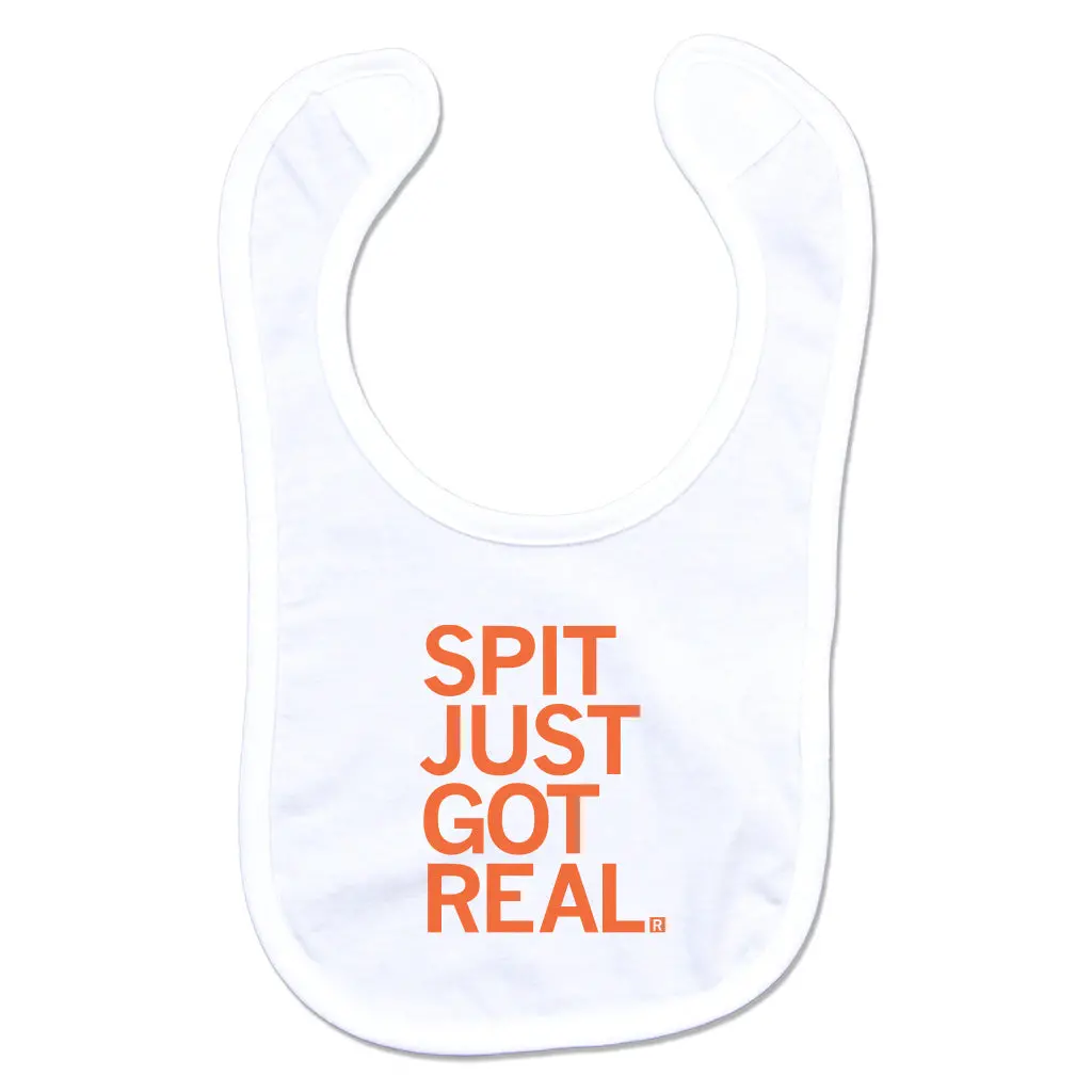 Spit Just Got Real Bib 1