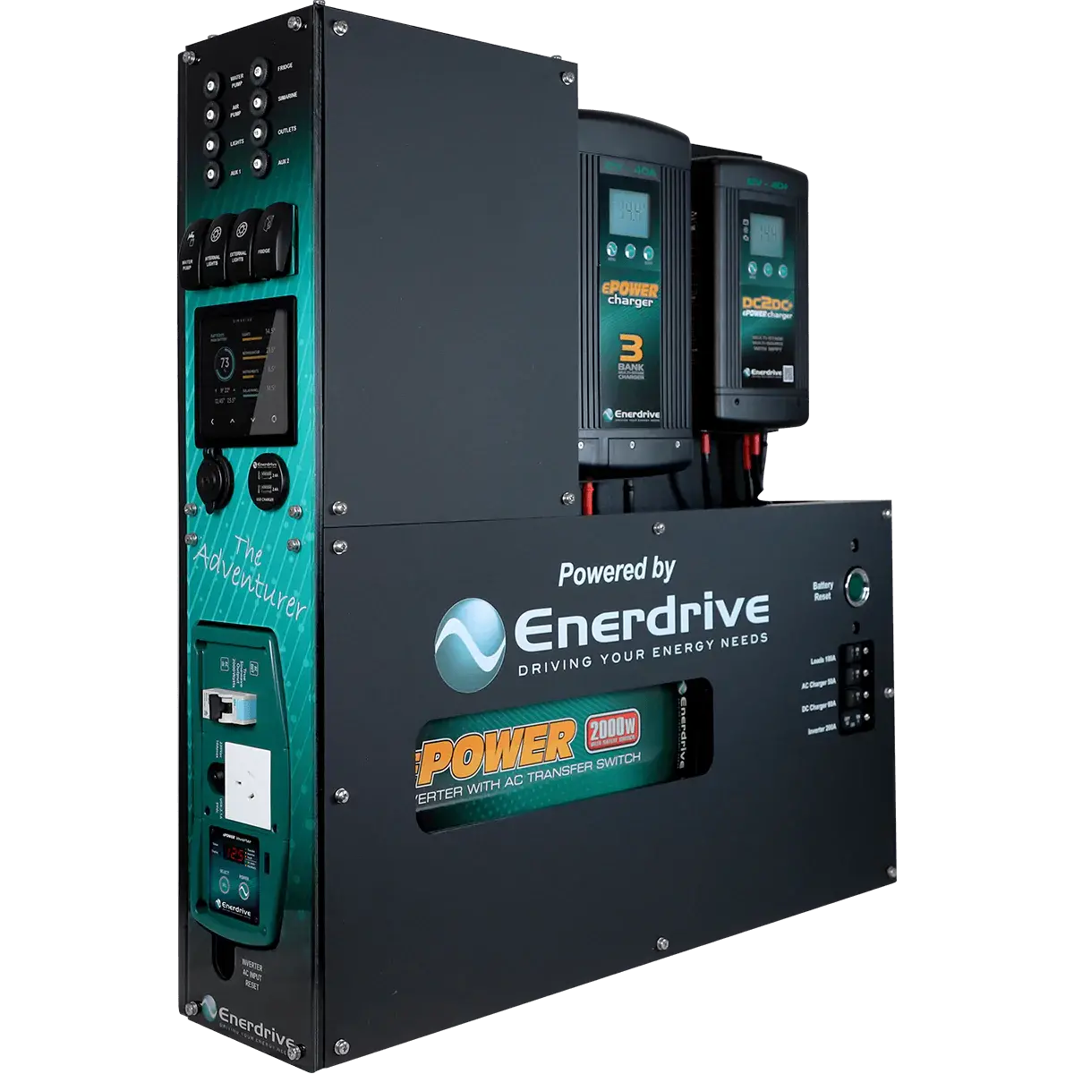 Enerdrive - Adventurer 01 Right Inc 300Ah Btec Bundle 1