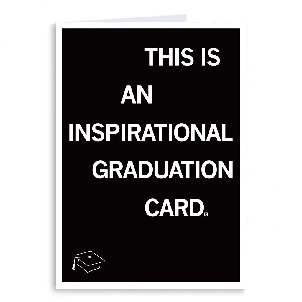 Inspirational Graduation Greeting Card 1