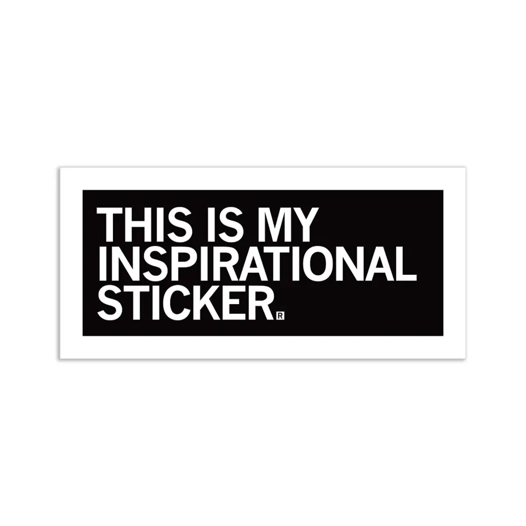 Inspirational Die-Cut Sticker 1