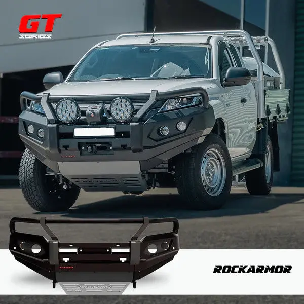 Rockarmor Gt Bull Bar To Suit Mitsubishi Triton Mr Bar Replacement Also Fits Pajero Sport Qf 2019+ 1