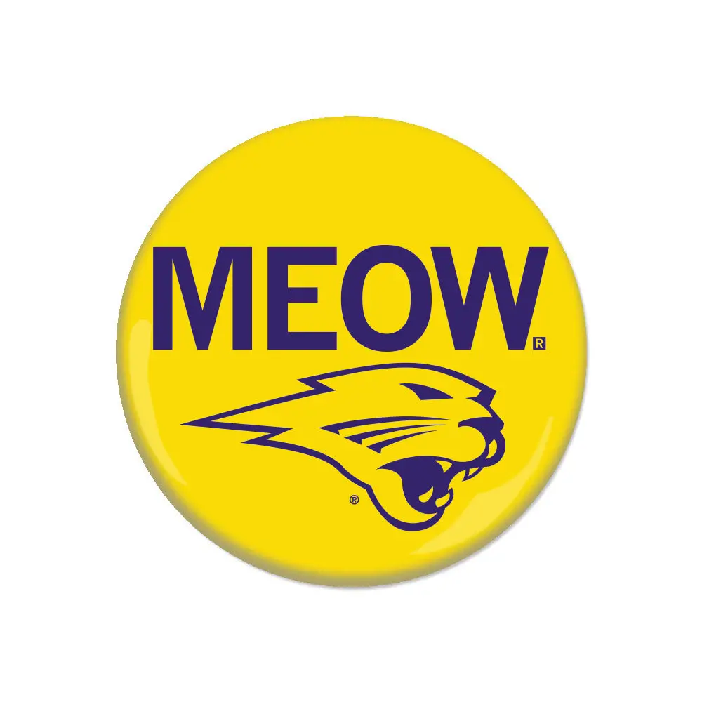 Panthers Meow Button 1