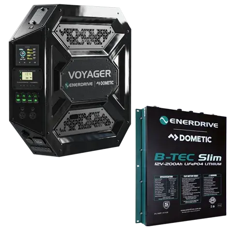 Voyager System Left 3000W Inc B-Tec 300Ah Slim 1