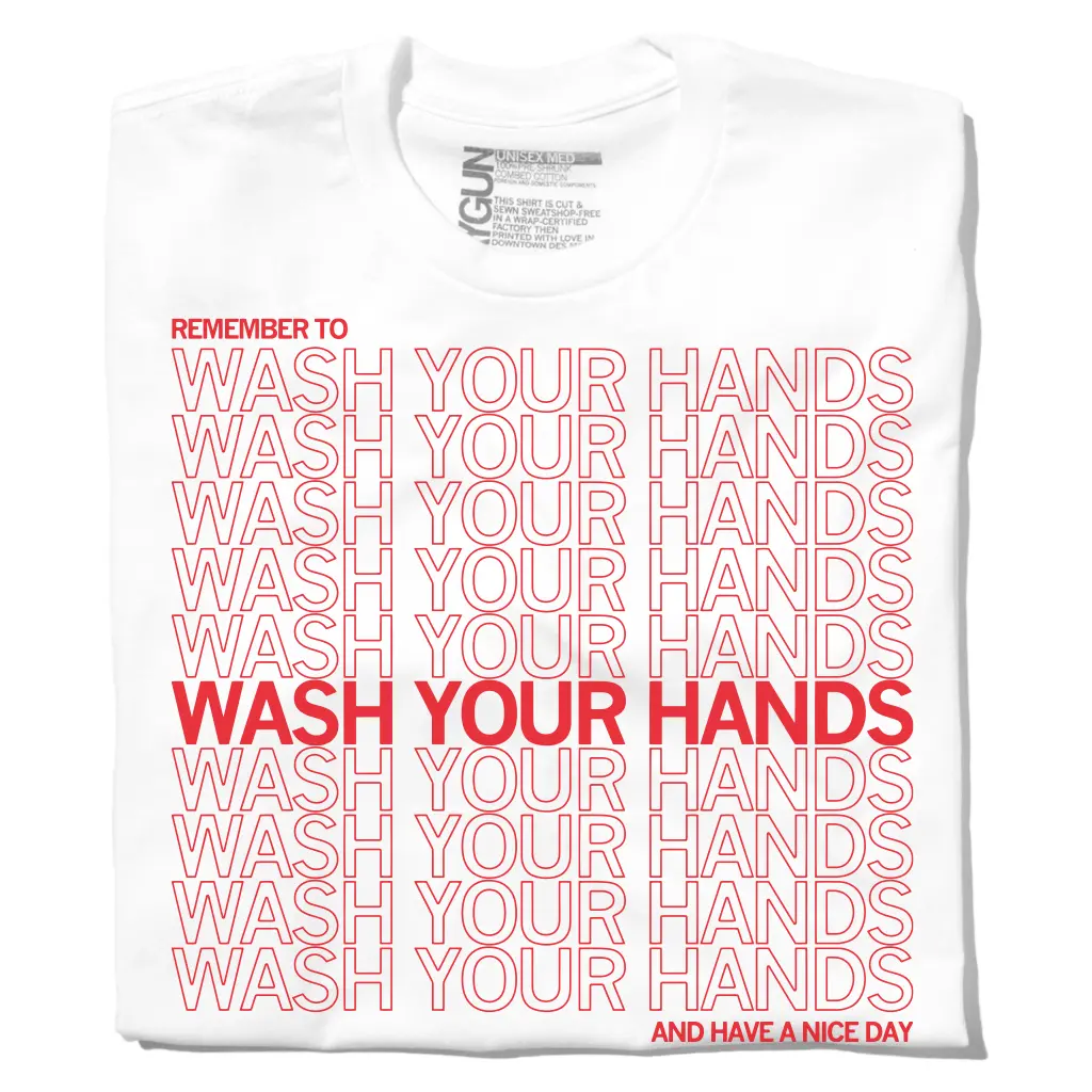 Wash Your Hands Repeating Pattern (R) 1