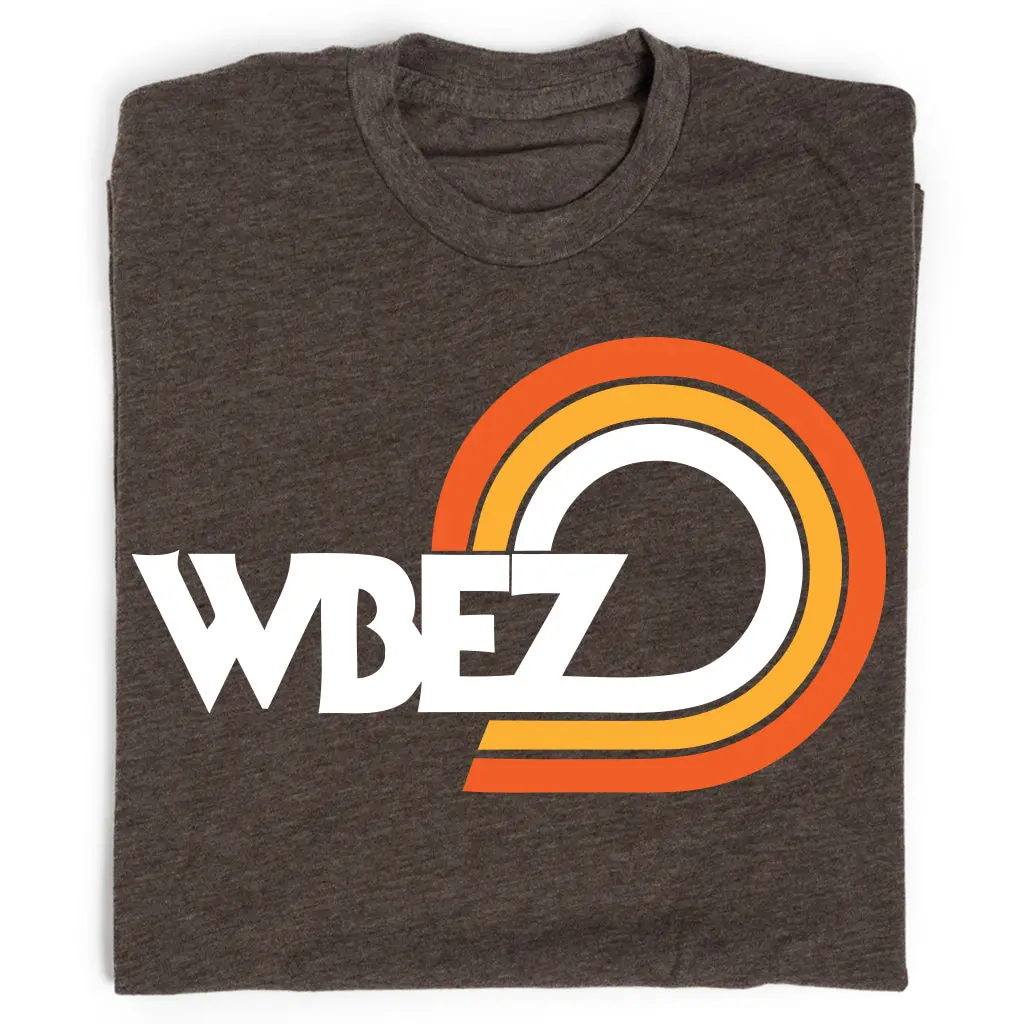 Wbez Vintage Logo Brown 1
