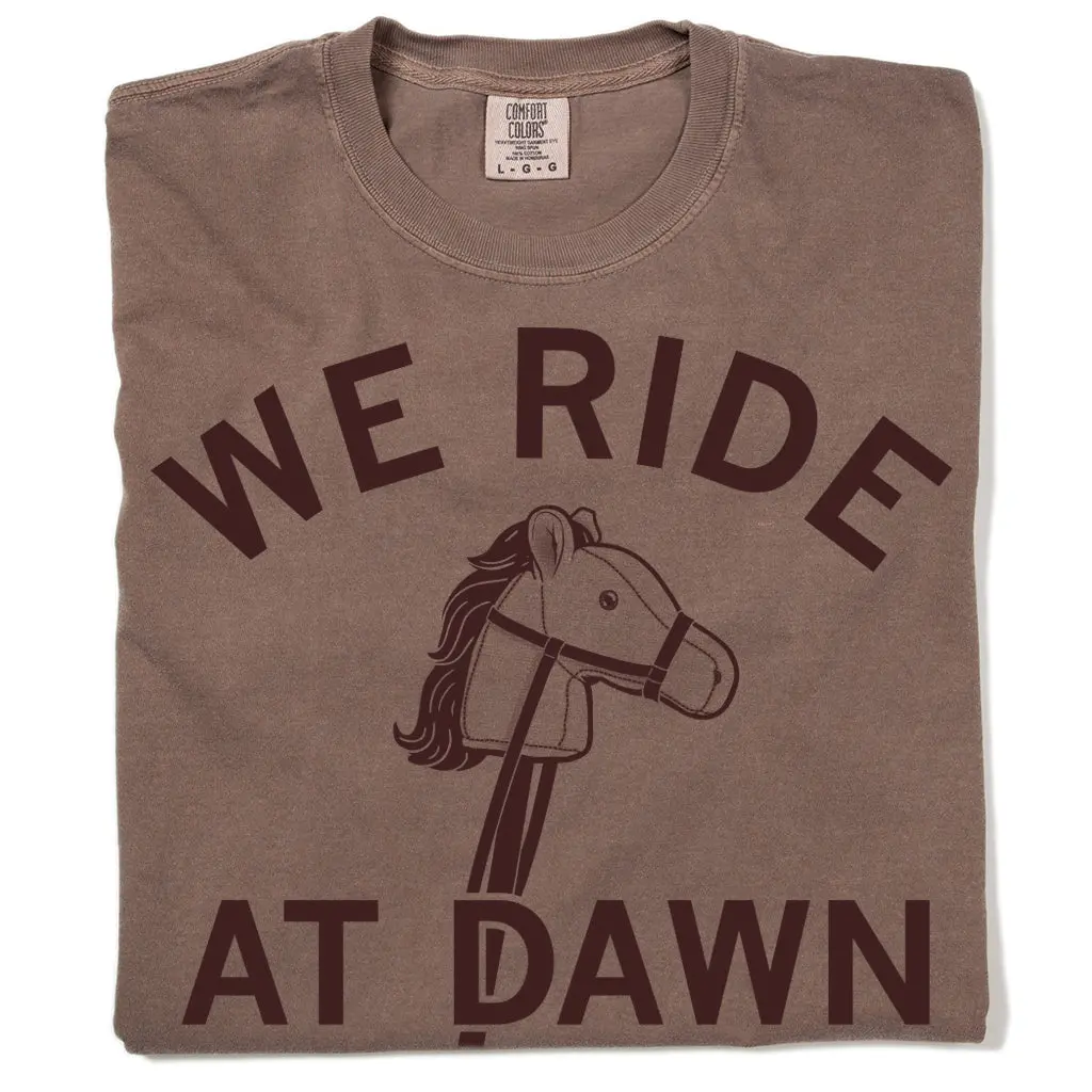 We Ride At Dawn Brown Heavyweight 1