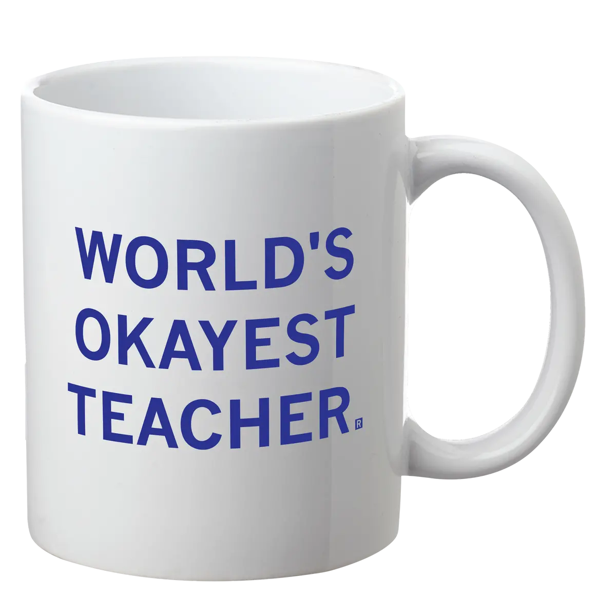 World's Okayest Teacher Mug 1
