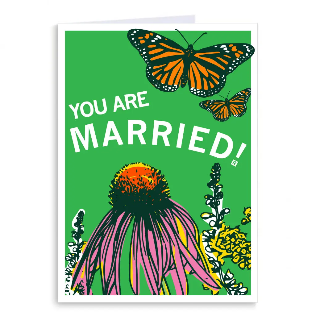 You Are Married Greeting Card 1