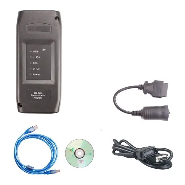 Com 3 Adapter Est Interface For Perkinss-All Engine Diagnostic Tool Kit - Est2018a Online Installation Included ! 1