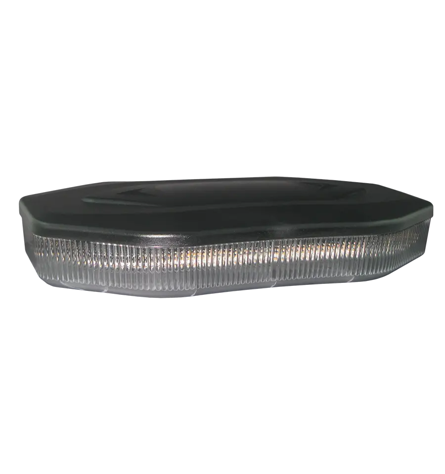 Qvee Beacon Slimline Clear/Orange Class 1 40 Pattern 10-30V 1
