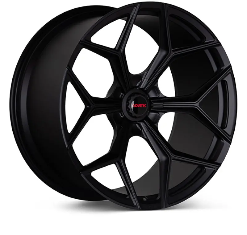 Vossen X Novitec Nl4-5L 23X12In - 5X130 Bp - Et15 - Satin Black Lamborghini Urus Rear Wheel 1