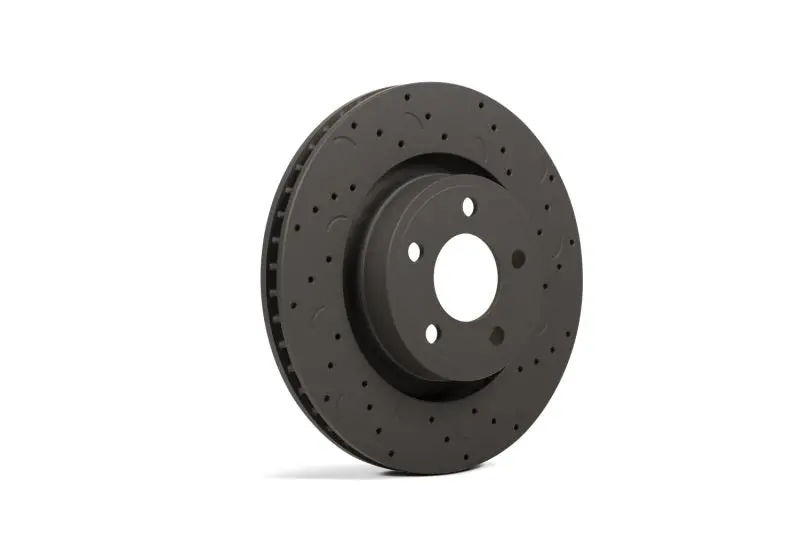 Hawk Talon Drilled & Slotted Brake Rotors – Front Pair For 1984 Chevrolet Corvette 1