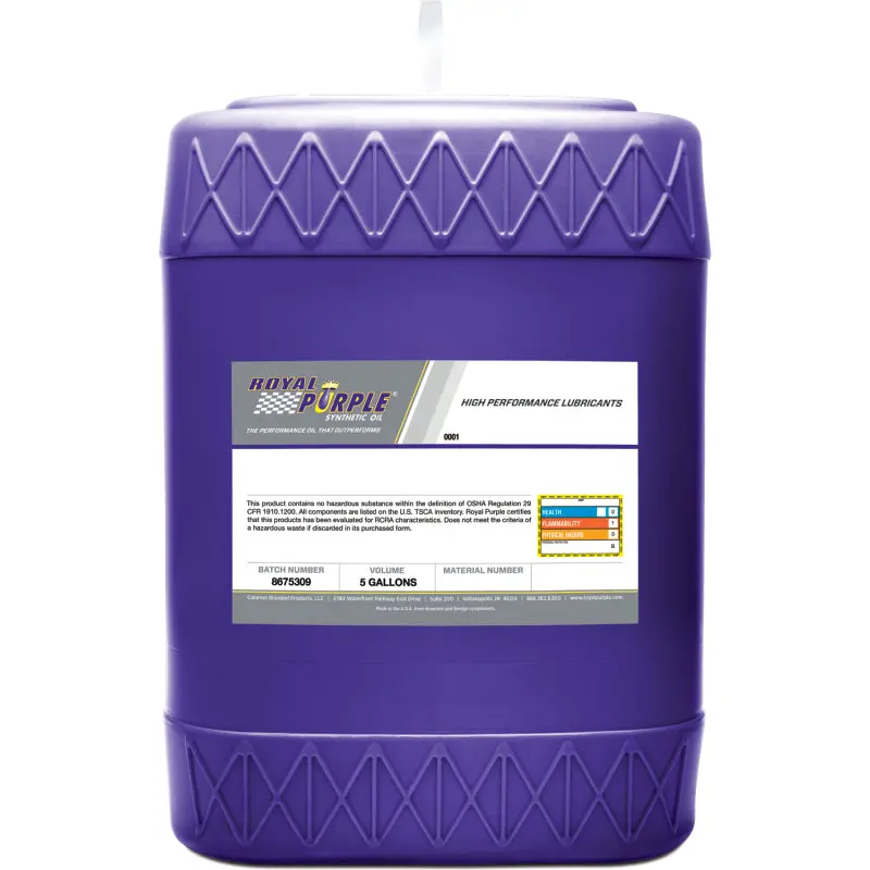 Royal Purple Hps Synthetic High Performance Street 10W-30 Motor Oil - 5 Gallon 1