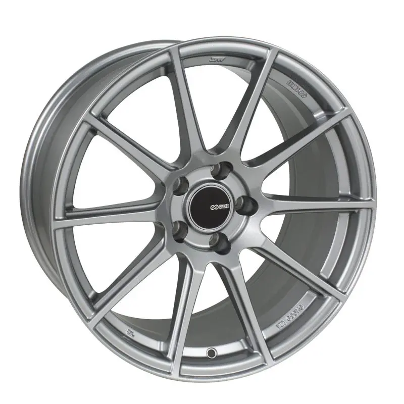 Enkei Ts10 Lightweight Alloy Wheel – 18X8.5, 5X112, +45Mm Offset, 72.6Mm Bore, Grey Finish (Min. Order: 40 Units) 1