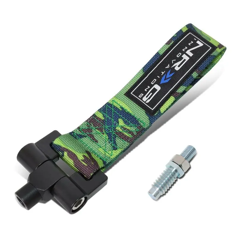 Nrg Bolt-In Camouflage Tow Strap – 5,000 Lb Capacity For Nissan 350Z (2003–2007) And Infiniti G35 (2003–2007) 1