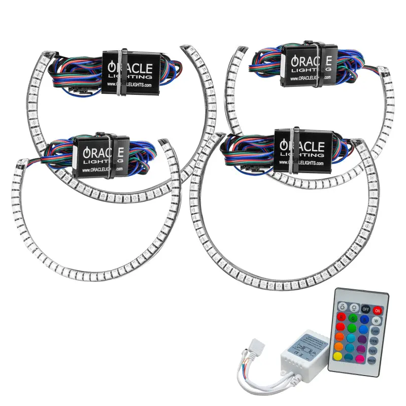 Oracle Dodge Challenger 15-21 Led Waterproof Halo Kit - Colorshift W/ Simple Controller See Warranty 1