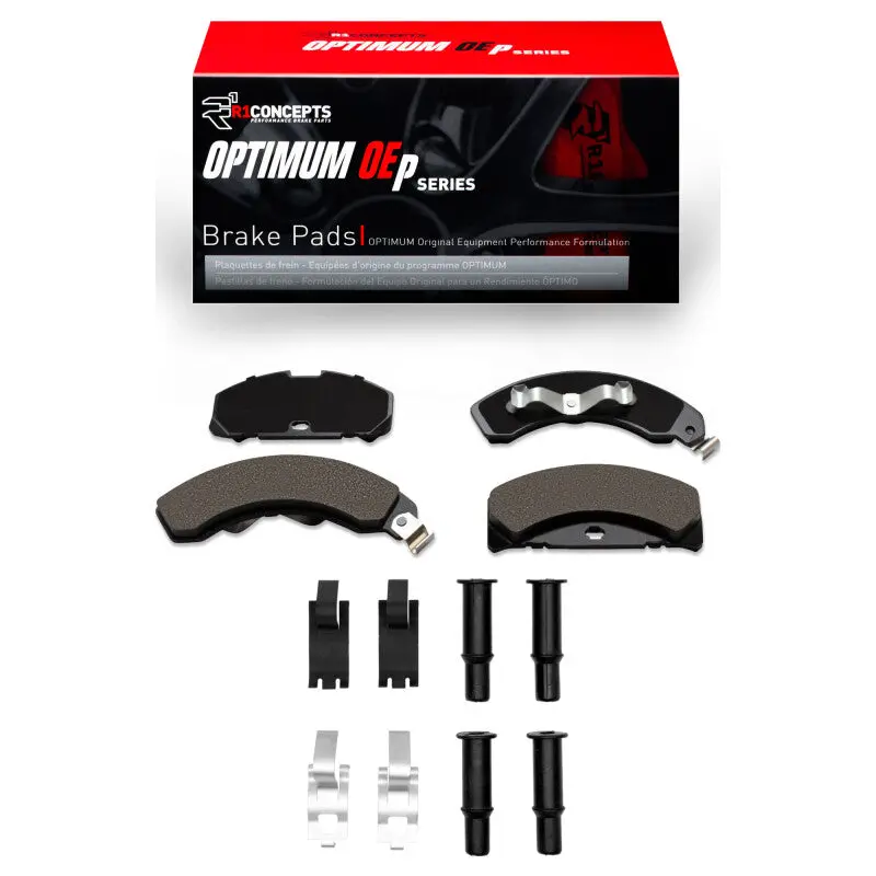 R1 Optimum Oe Front Brake Pad & Hardware Kit For 1979–1981 Ford Mustang 1
