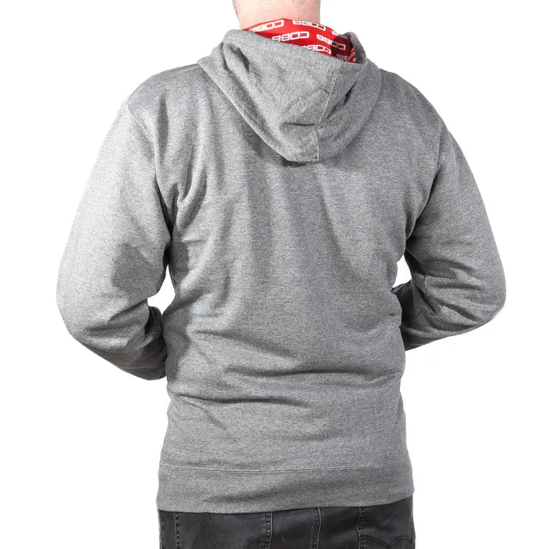 Cobb Tuning Grey Hoodie With Zip Closure – Xx-Large 1