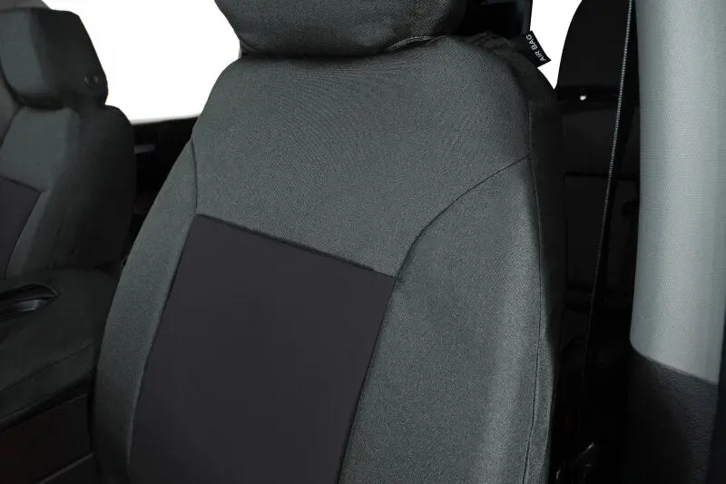 Covercraft Endura Precisionfit Seat Covers For 2021–2024 Ford Bronco Front Row – Charcoal/Black 1