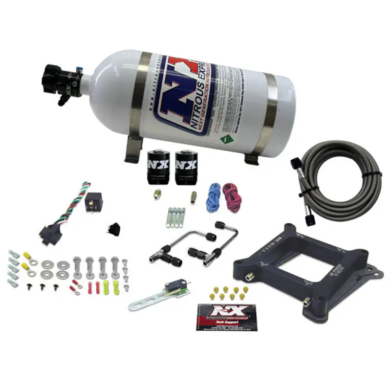Nitrous Express Gemini Twin Spraybar System – Stage 6 Custom 4150 Setup, 50–300 Hp, Bottle Not Included 1