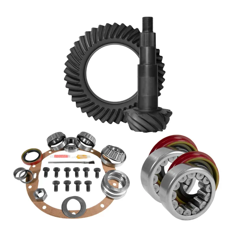 Yukon 8.5″ Gm Rear Ring And Pinion Install Kit – 4.56 Ratio With Axle Bearings & 1.78″ Case Journal Components 1