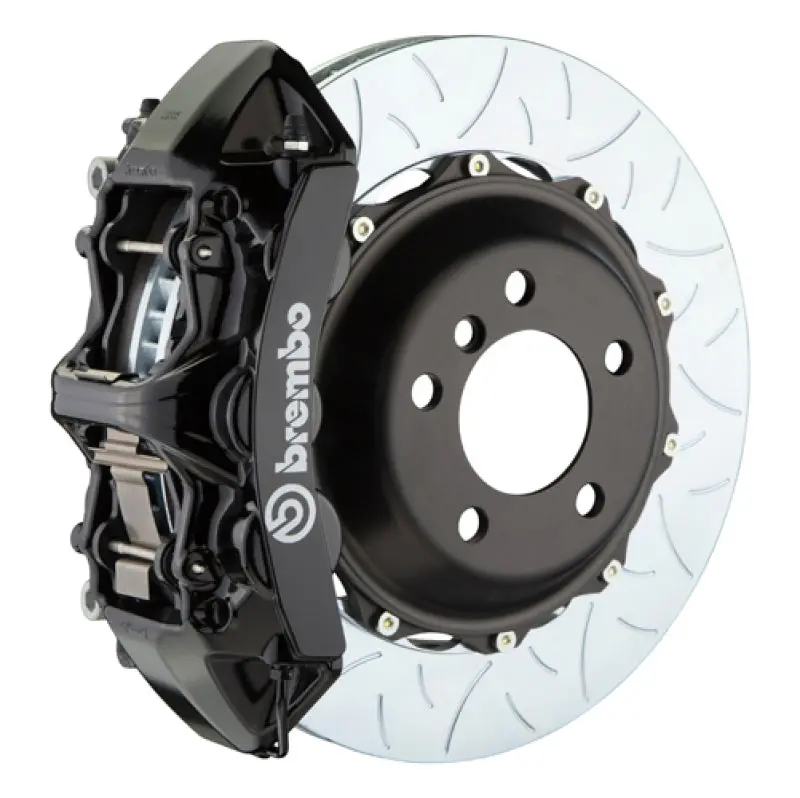 Brembo Gt Front Brake Kit – Slotted Two-Piece Rotors (380X32Mm) & 6-Piston Calipers For 2006–2012 Bmw 325I (Non-Xdrive) 1