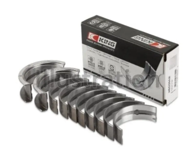 King Engine Bearings Main Bearing Set For Ford 370/429/460 Ohv V8 Engines (16B, 10-Piece) 2