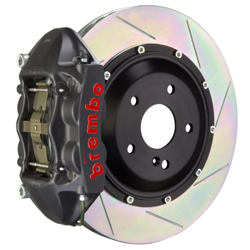 Brembo Gts Rear Big Brake Kit For 2015–2023 Ford Mustang – 380X28Mm Slotted 2-Piece Rotors 1