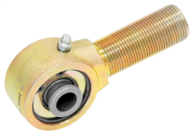 Rockjock Johnny Joint Rod End – 2” Forged Steel, 1.600” X .562” Ball, 1”-14 Rh Thread, Greased 1