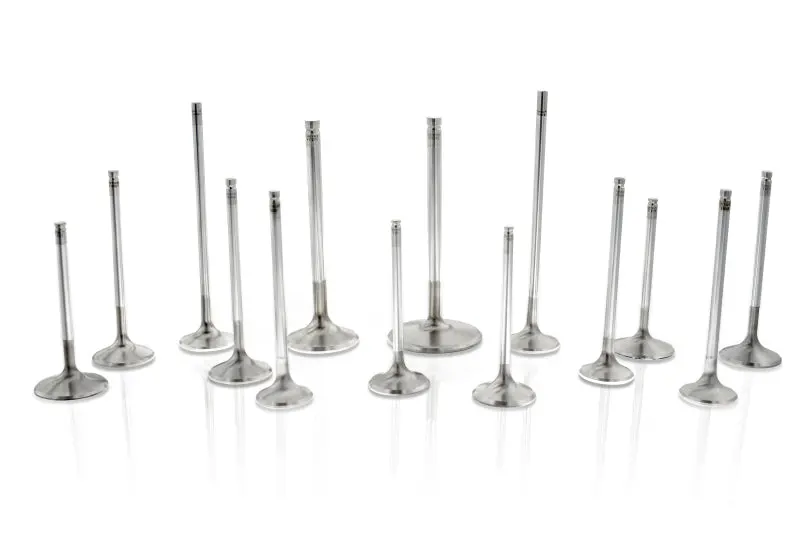 Ferrea S-Flo 6000 Series Exhaust Valve Set For Chevrolet Big Block – 1.88-Inch Stem, 11/32-Inch Diameter, 5.35-Inch Length, 0.25-Inch Thickness, 15° Seat Angle (8-Piece) 1
