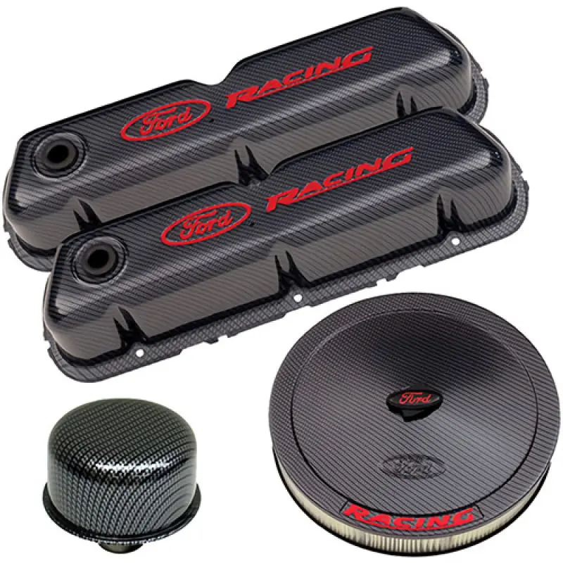 Ford Racing Carbon-Finish Complete Engine Dress-Up Kit 1