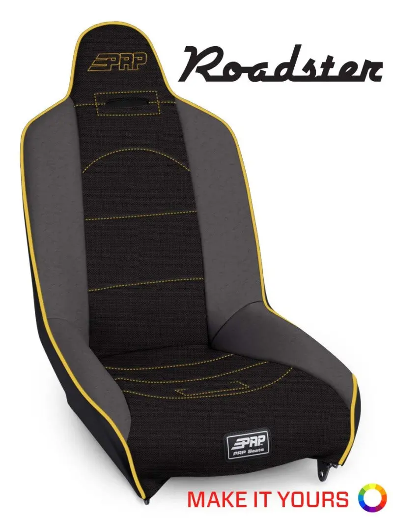Prp Roadster High Back 4In. Extra Tall Suspension Seat 1