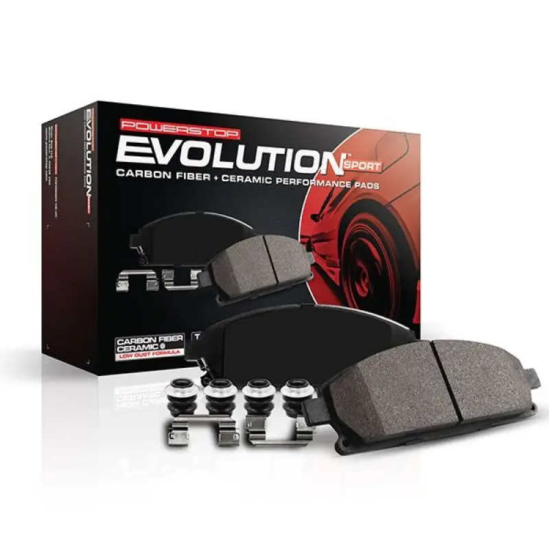 Power Stop Z23 Evo Sport Rear Brake Pads With Hardware For 2021–2023 Ford Bronco 1