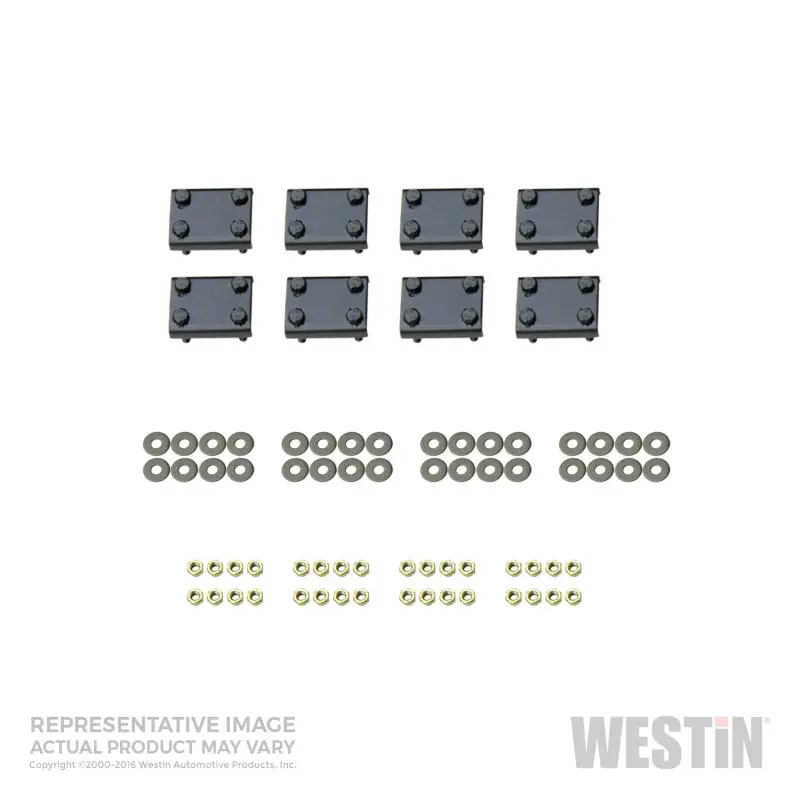 Westin Premier Oval Nerf Step Bars With Mount Kit – Black Finish For 1988–1999 Chevrolet/Gmc C/K Extended Cab Trucks 1