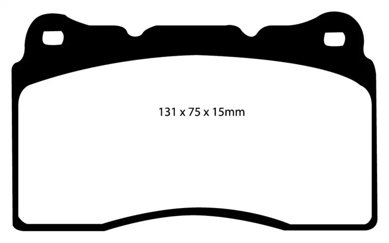 Ebc Bluestuff Front Brake Pads For 2017–2021 Honda Civic Type R (Fk8) 2
