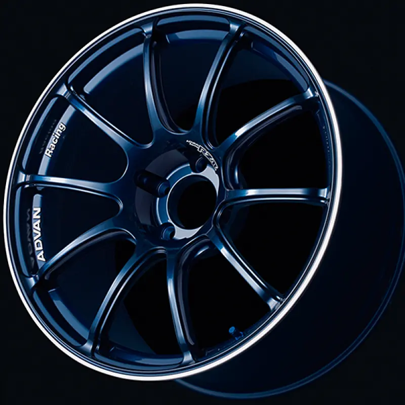 Advan Racing Rzii Alloy Wheel – 15X6.5", +40Mm Offset, 4X100 Pcd, Indigo Blue Finish 1