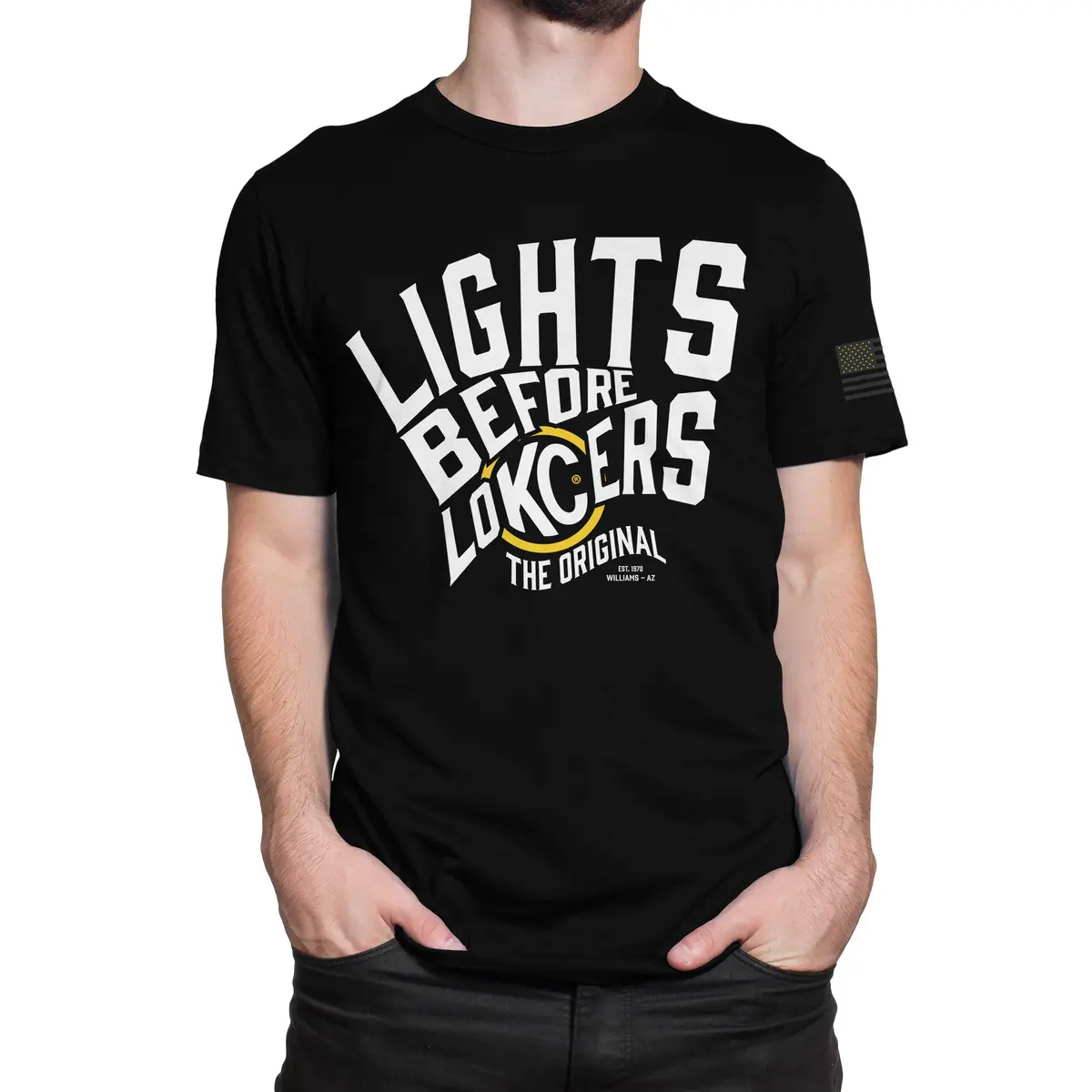 Kc Hilites Locker Tee – Men’S Black Cotton T-Shirt, Large Size 1